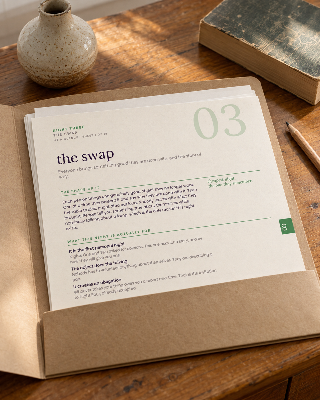 The Swap printable night preview